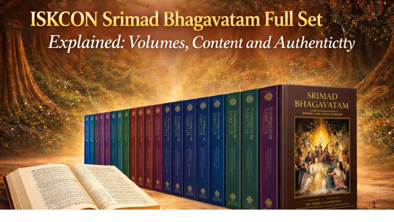 ISKCON Srimad Bhagavatam Full Set Explained