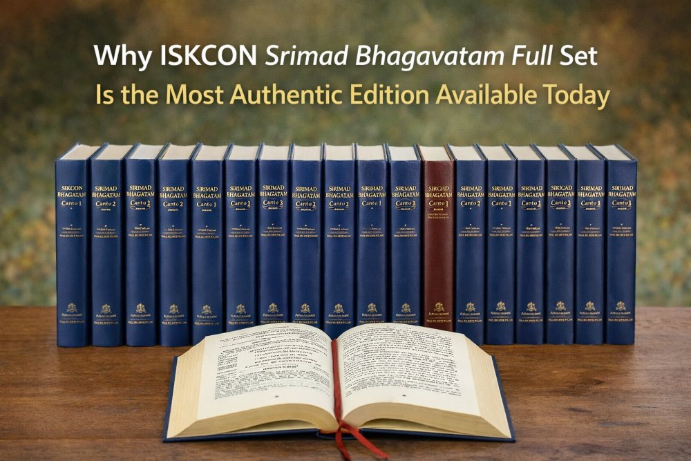 Most Authentic Srimad Bhagavatam Full Set